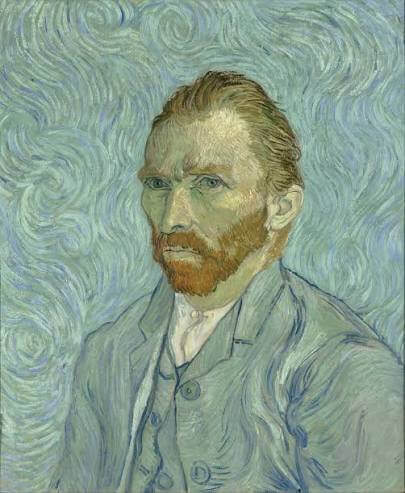 Van Gogh - Self Portrait Reproduction