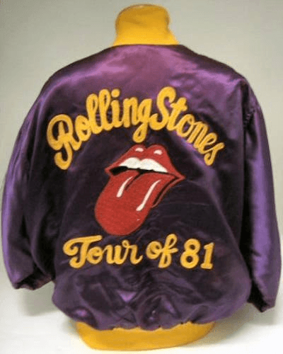 Rolling Stones 1981 World Tour Jacket